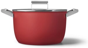 Smeg кастрюля CKFC2611RDM 790029 алюминий 7.7 л