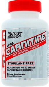 Жиросжигатель Lipo 6 Carnitine, 60 caps.
