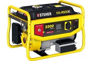 Бензиновый генератор STEHER с электростартером GS-4500Е