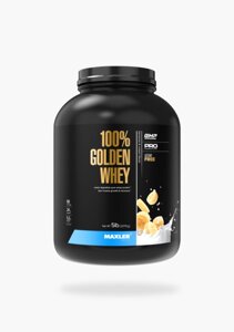 100% Golden Whey Банановый Крем Банка 2270г