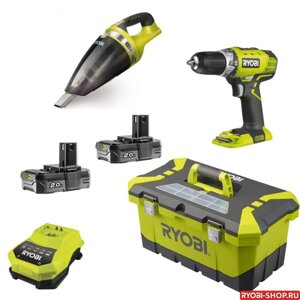 Набор инструментов Ryobi RCD18-220VT