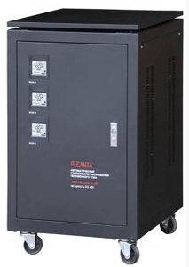Стабилизатор РЕСАНТА 60 кВт АСН-60000/3-ЭМ электромеханический