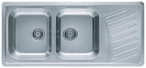 Кухонная мойка ALVEUS врезная Elegant 70 SAT-90 1009386 51x19