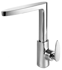 Смеситель Bravat Spring F779113C для кухни с высоким поворотным изливом