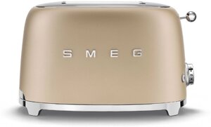 Тостер Smeg TSF01CHMEU шампань