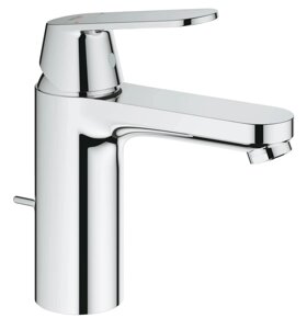 Смеситель для раковины GROHE Eurosmart Cosmopolitan с донным клапаном, средний излив, хром (23325000)