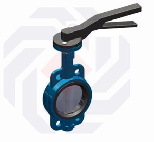 Затвор дисковый поворотный T. i. S. D104 DN 65