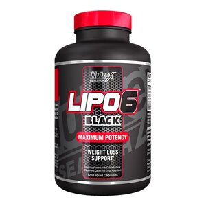 Жиросжигатель Lipo 6 Black, 120 caps.