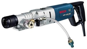 Электродрель алмазного сверления Bosch GDB 1600 WE.