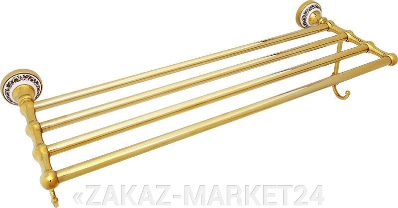 Полка для полотенец Fixsen Bogema Gold FX-78515G от компании «ZAKAZ-MARKET24 - фото 1