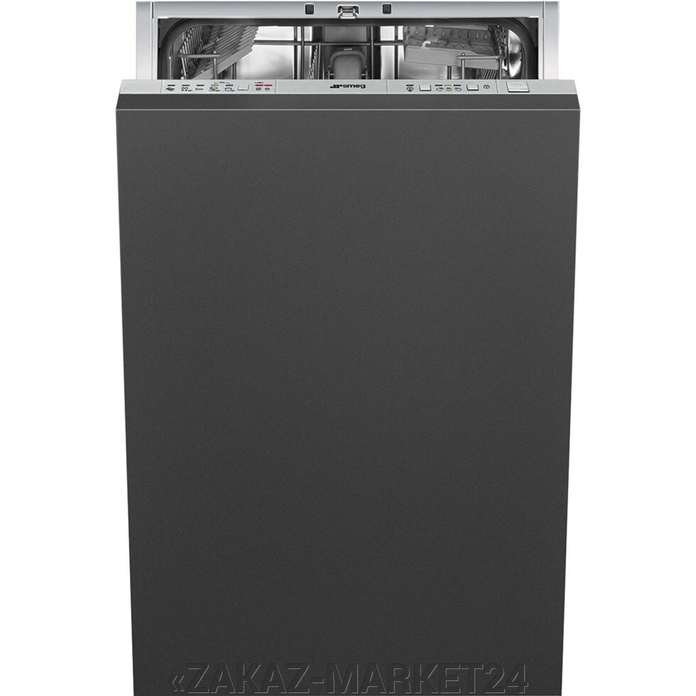 Полностью встраиваемая посудомоечная машина, 45 см Smeg STA4523 от компании «ZAKAZ-MARKET24 - фото 1