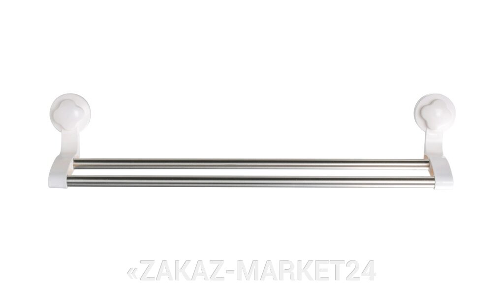 Полотенцедержатель трубчатый двойной 55 см Fixsen ELEMENT GR-7078 от компании «ZAKAZ-MARKET24 - фото 1