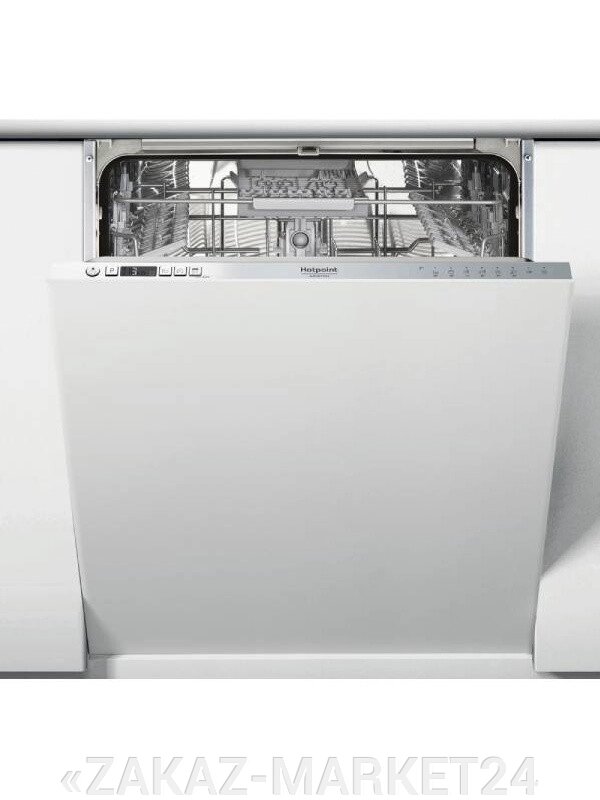 Посудомоечная машина Hotpoint-Ariston HIC 3B19 C серебристый от компании «ZAKAZ-MARKET24 - фото 1