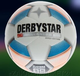Профессиональный футбольный мяч DERBYSTAR BRILLANT TT HYPER EDITION от компании «ZAKAZ-MARKET24 - фото 1