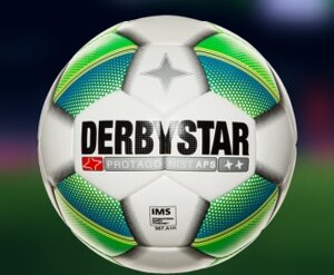 Профессиональный футбольный мяч derbystar protagonist TT