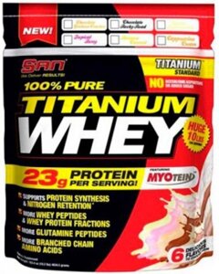 Протеин / Изолят / Концетрат 100% Pure Titanium Whey, 10 lbs.
