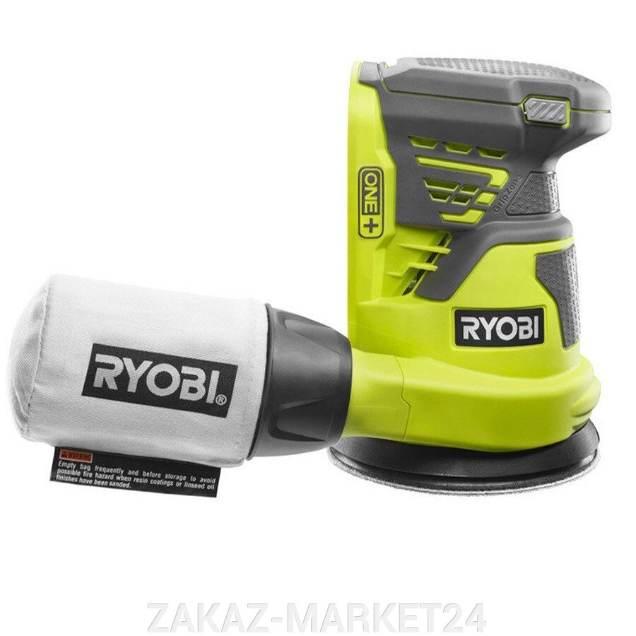 R18ROS-0 18В аккумуляторная эксцентриковая шлифовальная машина Ryobi от компании ZAKAZ-MARKET24 - фото 1