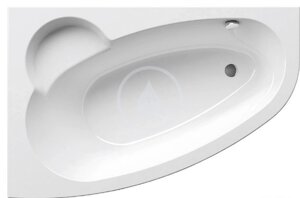 RAVAK Ванна акриловая ассиметричная ASYMMETRIC 170x110 L белаяC481000000