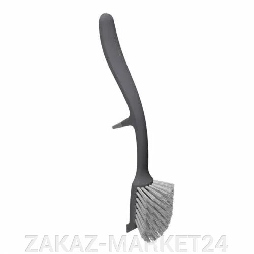 Щетка для мытья посуды Joseph Joseph Edge Dish Brush черная 85026 от компании ZAKAZ-MARKET24 - фото 1