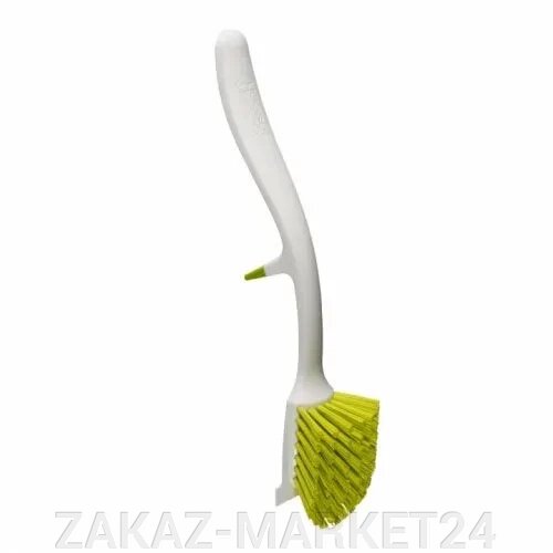 Щетка для мытья посуды Joseph Joseph Edge Dish Brush зелёная 85025 от компании ZAKAZ-MARKET24 - фото 1