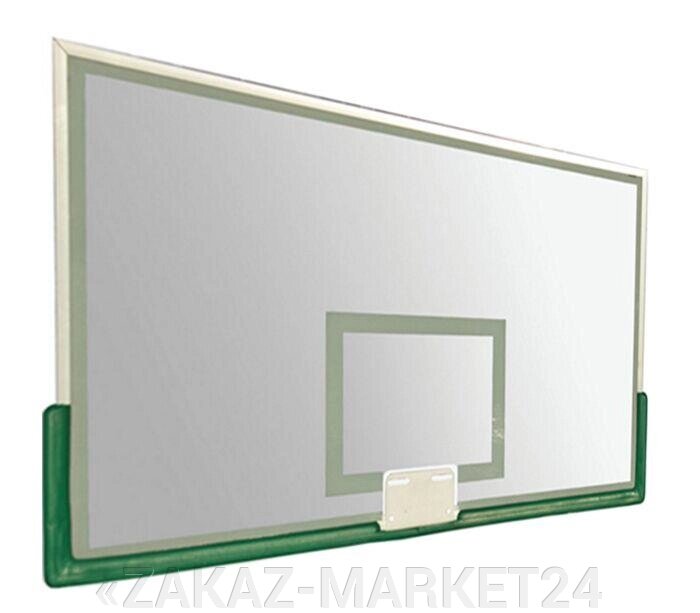 Щит баскетбольный стекло 180х105см Китай от компании «ZAKAZ-MARKET24 - фото 1