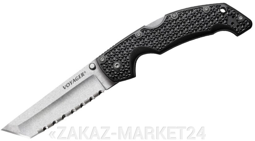 Складной нож COLD STEEL Мод. VOYAGER LARGE TANTO от компании «ZAKAZ-MARKET24 - фото 1