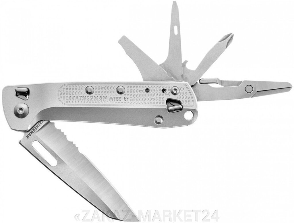 Складной нож LEATHERMAN Мод. FREE K4X SILVER (9^) от компании «ZAKAZ-MARKET24 - фото 1