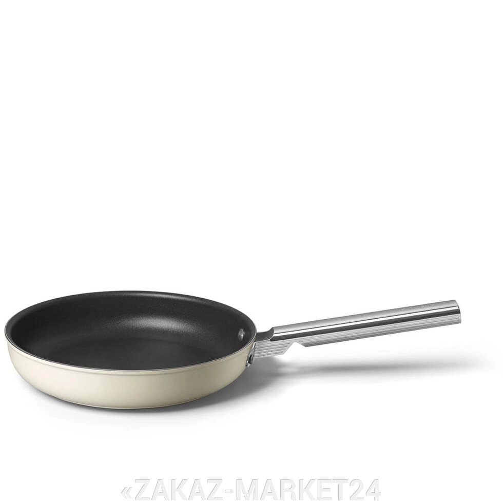 Сковорода SMEG CKFF2601CRM 26 см кремовый от компании «ZAKAZ-MARKET24 - фото 1