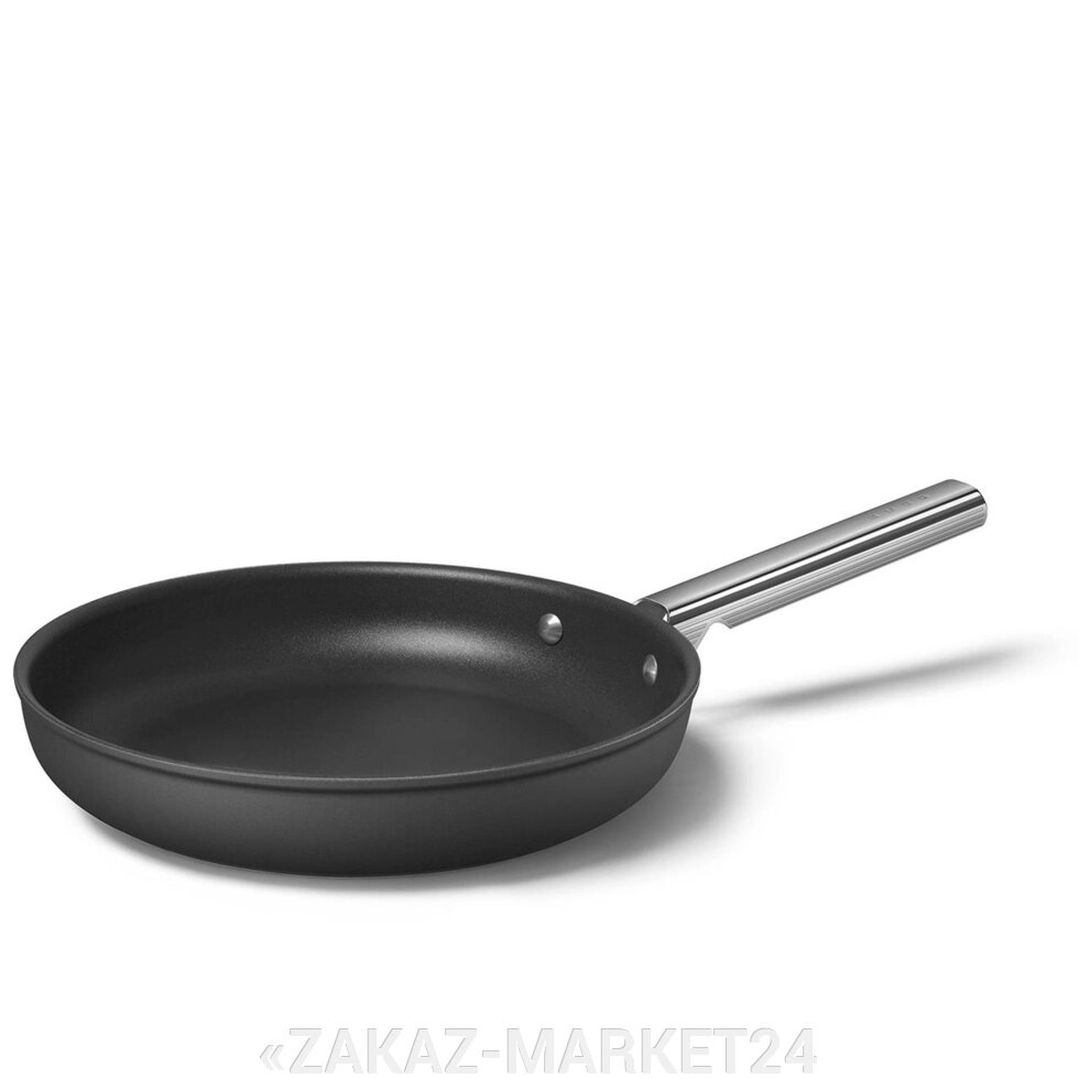 Сковорода SMEG CKFF2801BLM 28 см черная от компании «ZAKAZ-MARKET24 - фото 1