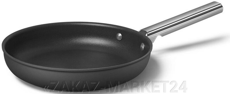 Сковорода универсальная Smeg CKFF2601BLM 26 см черный от компании «ZAKAZ-MARKET24 - фото 1