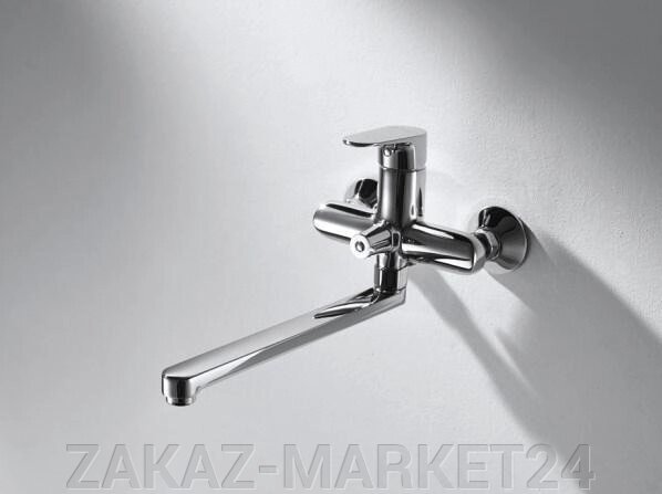 Смеситель Bravat Alfa F6120178CP-01L для ванны с длинным изливом от компании «ZAKAZ-MARKET24 - фото 1