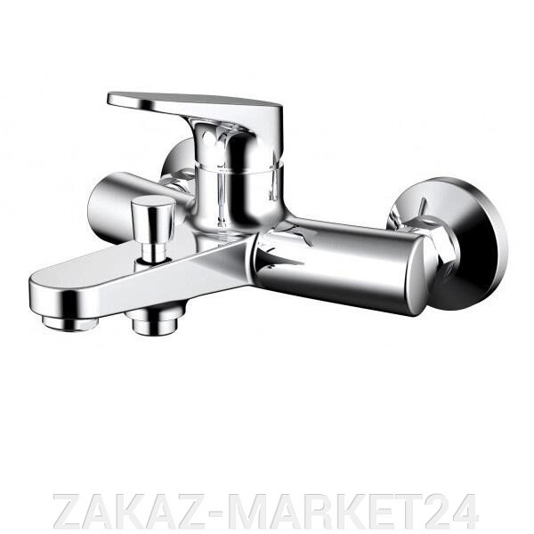 Смеситель Bravat Eler F6191238CP-01-RUS для ванны с коротким изливом от компании ZAKAZ-MARKET24 - фото 1