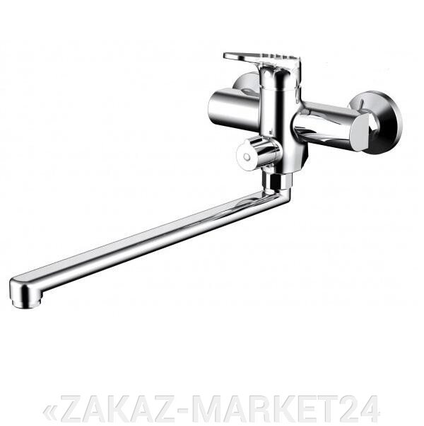 Смеситель Bravat Eler F6191238CP-01L-RUS для ванны с длинным изливом от компании «ZAKAZ-MARKET24 - фото 1