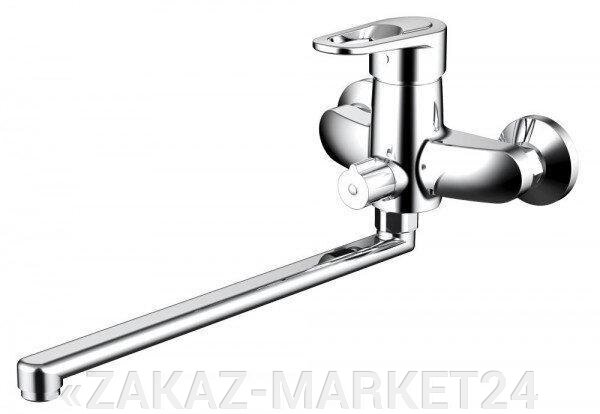 Смеситель Bravat Loop F6124182CP-02L-RUS для ванны с длинным изливом от компании «ZAKAZ-MARKET24 - фото 1