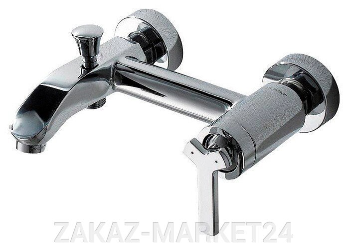 Смеситель Bravat Waterfall F673107C-01 для ванны с душем от компании «ZAKAZ-MARKET24 - фото 1