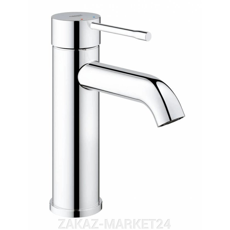 Смеситель для раковины GROHE Essence+ с низким изливом, хром (23590001) от компании «ZAKAZ-MARKET24 - фото 1