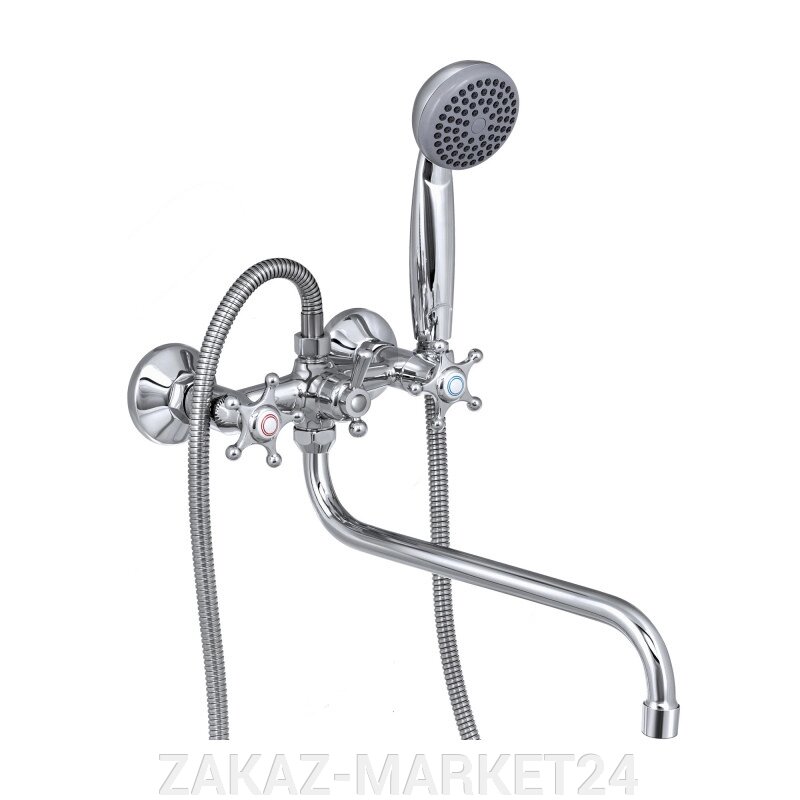 Смеситель для ванны универсальный, двуручный, СЛ-ДВ-И31 от компании «ZAKAZ-MARKET24 - фото 1