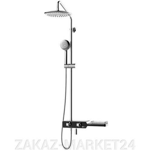 Смеситель Lemark Tropic LM7009С для ванны и душа, термостатический