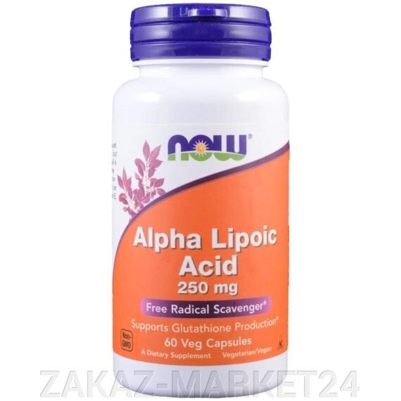 Специальные Добавки  Alpha Lipoic Acid 250 mg, 60 caps. от компании «ZAKAZ-MARKET24 - фото 1