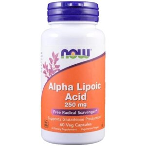 Специальные Добавки Alpha Lipoic Acid 250 mg, 60 caps.