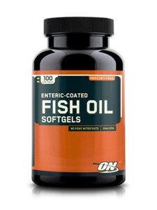 Специальные добавки Fish Oil 1000 mg, 100 softgel.
