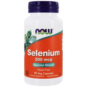 Специальные добавки selenium 200 MCG, 90 CAPS.