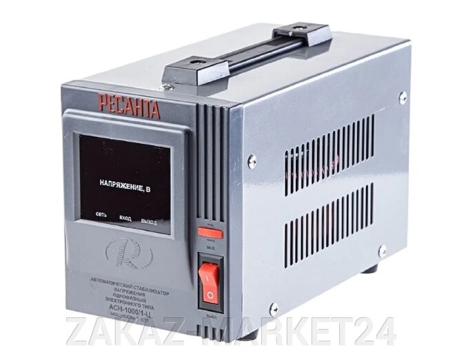 Стабилизатор напряжения электронный (релейный) 1 кВт - Ресанта ACH-1000/1-Ц от компании «ZAKAZ-MARKET24 - фото 1