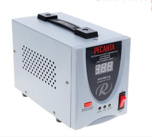Стабилизатор напряжения электронный (релейный) 500 Вт - Ресанта ACH-500/1-Ц