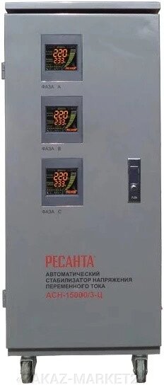 Стабилизатор напряжения Ресанта ACH-15000/3-Ц от компании «ZAKAZ-MARKET24 - фото 1