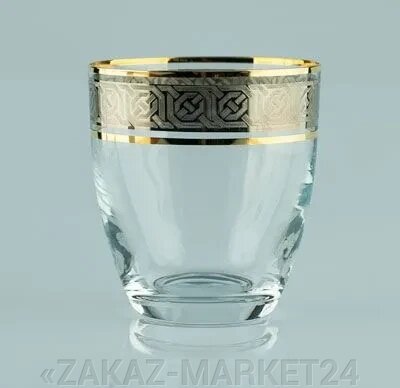 Стакан Fleur 300 мл виски 6 шт. богемское стекло, Чехия 25186-Q8074-300