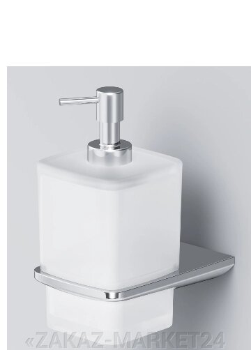 Стеклянный диспенсер для жидкого мыла, с настенным держателем AM. PM от компании «ZAKAZ-MARKET24 - фото 1