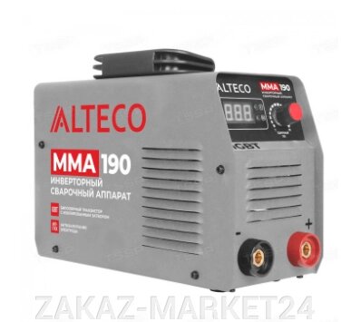 Сварочный аппарат инверторный ALTECO MMA-190 от компании ZAKAZ-MARKET24 - фото 1