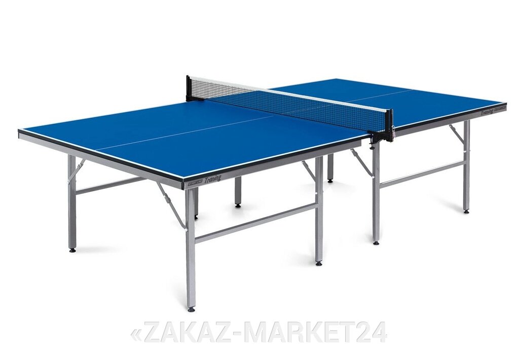 Теннисный стол Start Line Sport 18 мм, мет. кант, без сетки, регулируемые опоры от компании «ZAKAZ-MARKET24 - фото 1