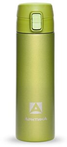Термос ARCTICA DRINK (0,5л)(8ч)(металл)(с поилкой)-зеленый